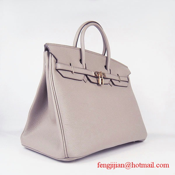 Hermes Birkin 40cm Togo Bag Grey 6099 Hermes Birkin 40cm Togo Bag Grey 6099